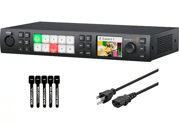 SUSM 1 1 1 PROD TALK CALL ENG TALK PGM MD 1 6 2 7 3 8 4 9 5 10 KEY 1 MIX MP 1 CUT OSK MIX FTB AUTO Camera 1 Blackmagicdesign 00 MENU SET li 0.008 LOCK SOUDSIGNAL SOLIDSIGNAL SOUDSIGNAL SOLDSIGNAL SOUDSIGNAL