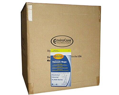 EnviroCare TECHNOLOGIES Sty De E EnviroCore Ma Vacuum Bags in the USA Electrolux Intensity* EL5020 Series 6+1