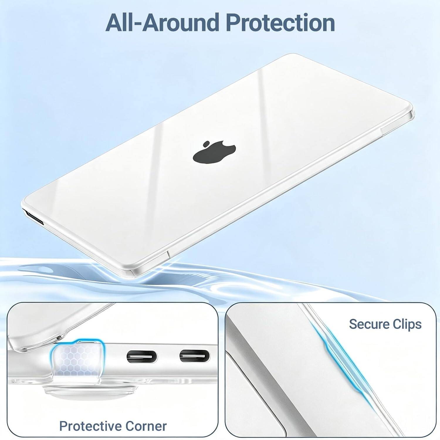 All-Around Protection

Secure Clips

Protective Corner