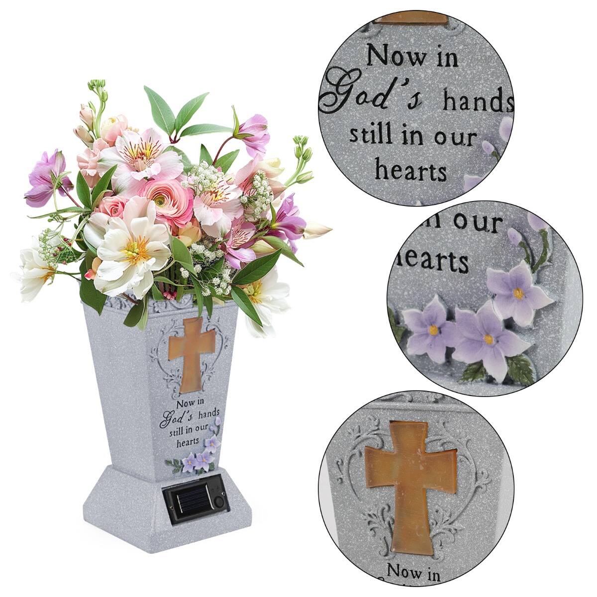 Now in God's hands still in our hearts