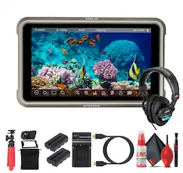 Atomos - Ninja 5.2 Inch 4K HDMI Recording Monitor | HDR 10 Bit Touchscreen Display with ProRes and DNx Recording, SSD Supp
