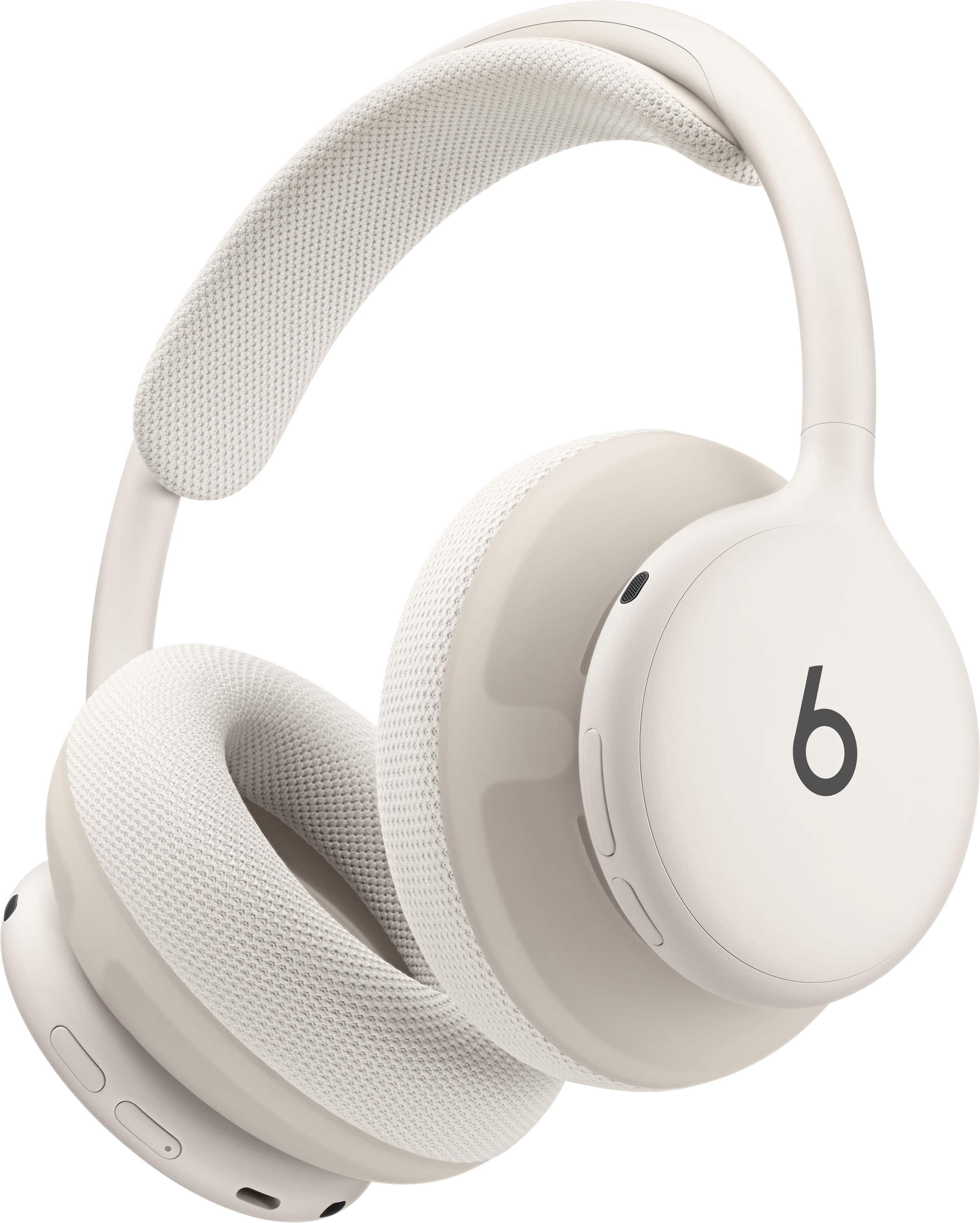 Front. Beats - Beats 360 Over-the-Ear Headphones - Cloud with Cloud Performance Knit Cushions - Cloud.