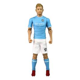 Banbo Toys - SOCKERS Manchester City F.C. Kevin De Bruyne 8" Collectible Soccer Action Figure