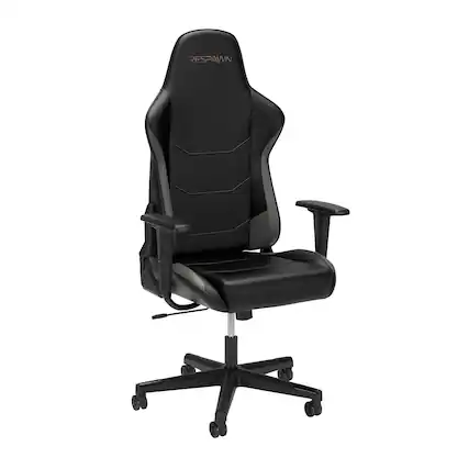Front. Respawn Products - RESPAWN 110 - Ergonomic Gaming Chair, Reclining Office Chair, Heavy Duty, High Back, Racing Style Recliner - Grey.