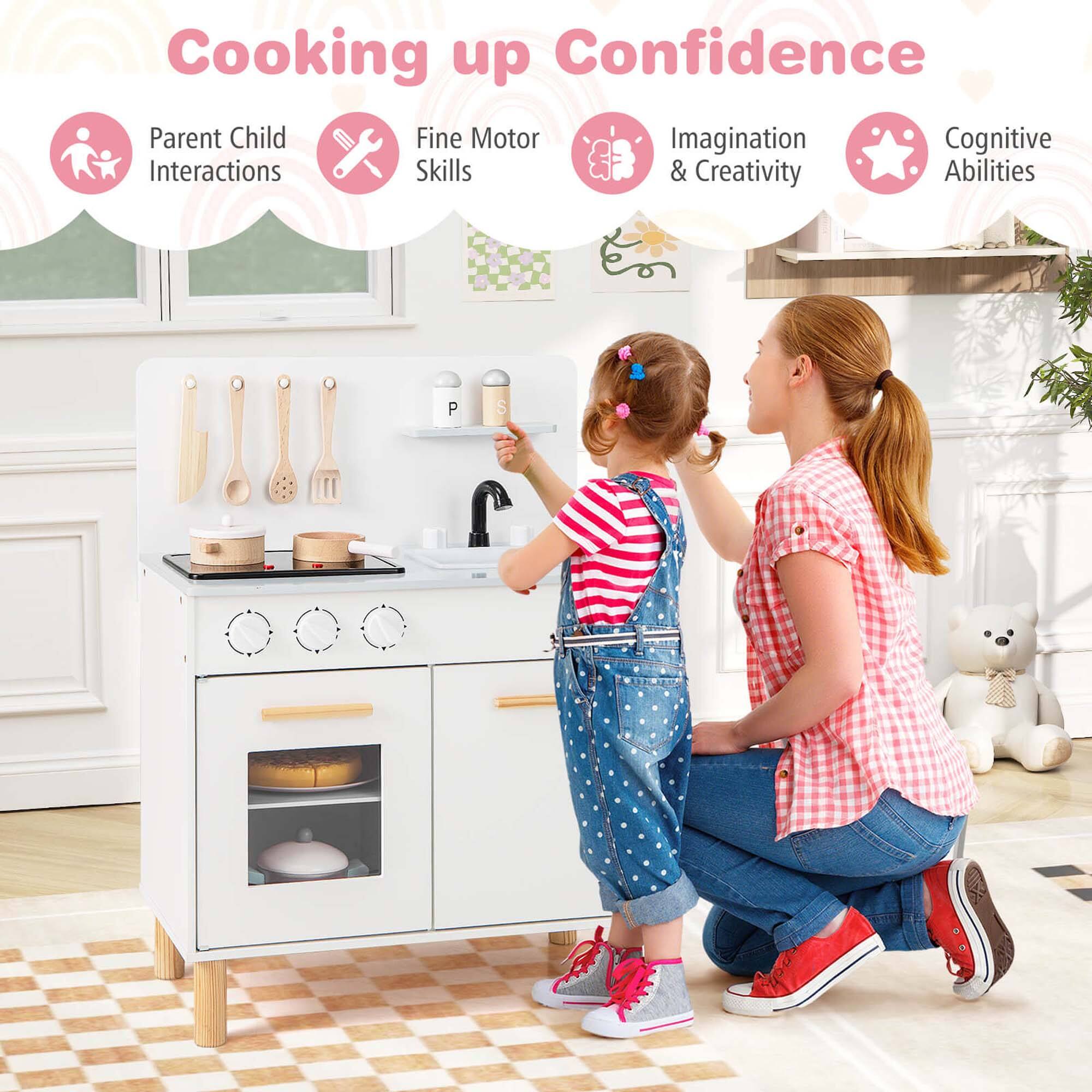 Cooking up Confidence

- Parent Child Interactions
- Fine Motor Skills
- Imagination & Creativity
- Cognitive Abilities