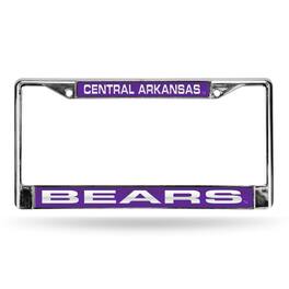 Rico Industries - Central Arkansas Bears Chrome Metal License Plate Frame Holder - Multi
