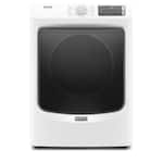 Maytag - 7.3 Cu. Ft. Stackable Electric Dryer with Extra Power Button - White