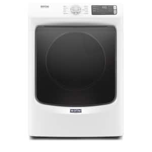 Maytag - 7.3 Cu. Ft. Stackable Electric Dryer with Extra Power Button - White
