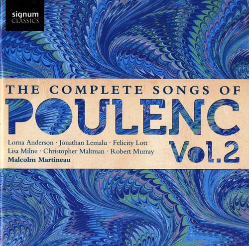F. Poulenc - Complete Songs 2  - COMPACT DISCS
