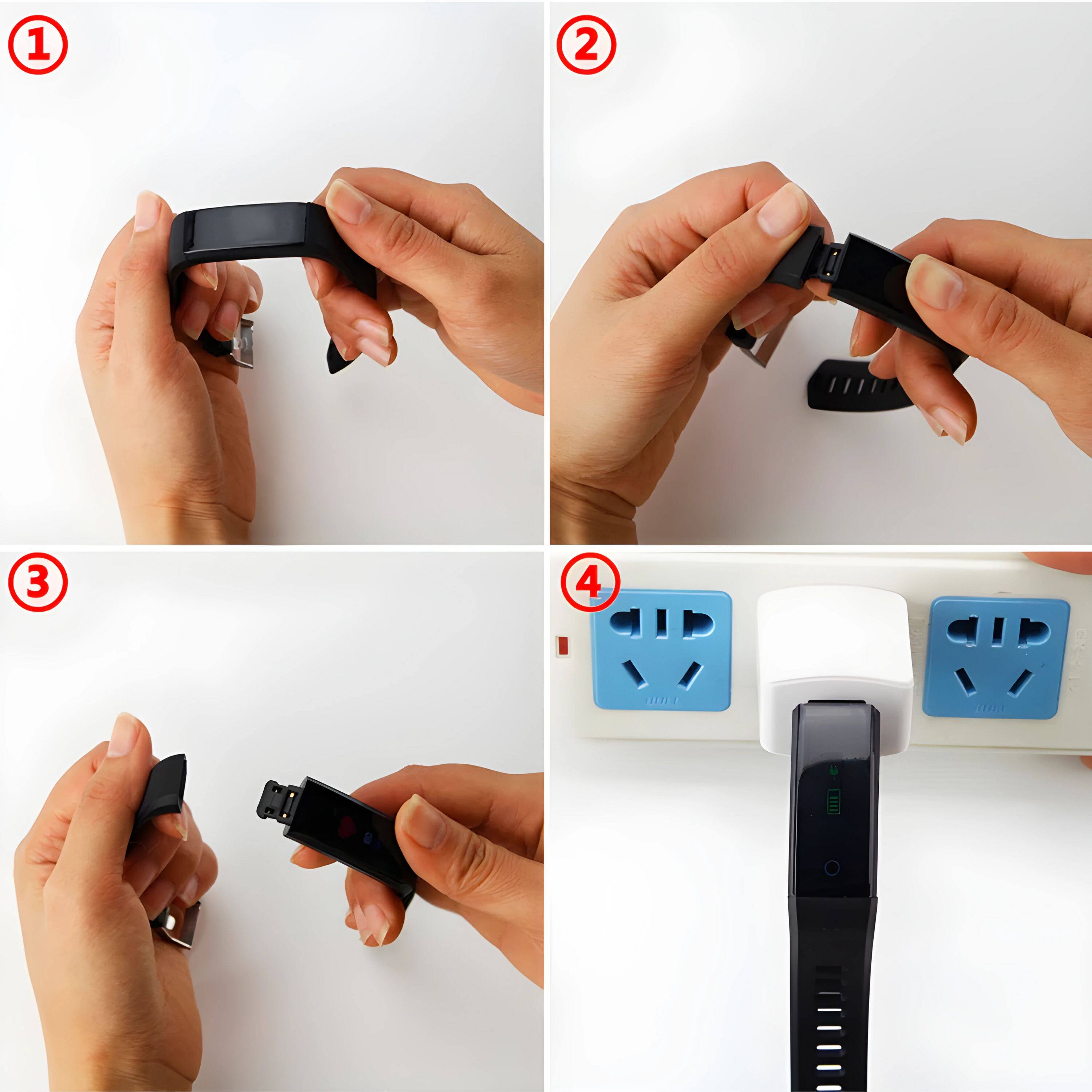 Alt View 1. Kitcheniva - Fitness Smart Watch Activity Tracker Heart Rate Oxygen BP Monitor - Blue.