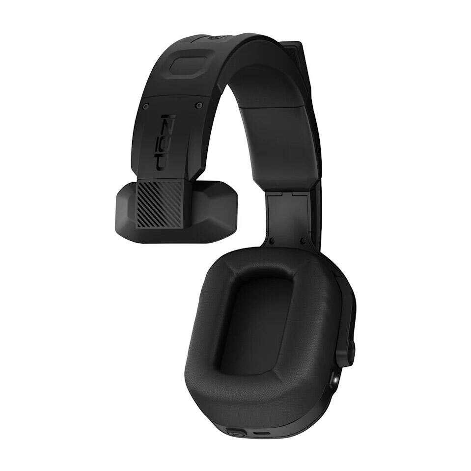 Left. Garmin - Garmin dēzl Headset 110, Single-Ear Premium Trucking Headset Bundle - Black.