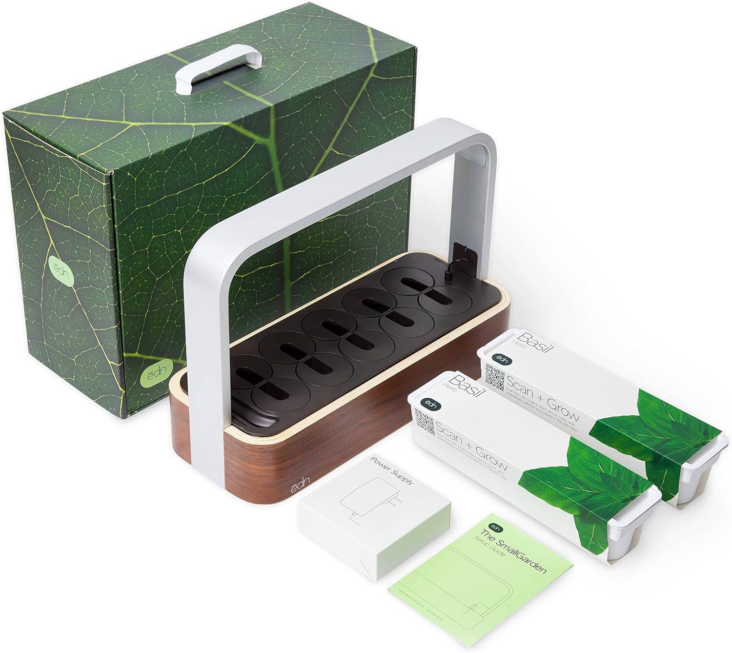 - eon
- Basil
- Scan + Grow
- Power Supply
- The smallGarden