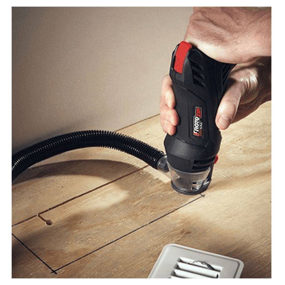 Left. Rotozip - RotoZip RotoSaw 120V 5.5Amp High Speed Spiral System w/Accessories.