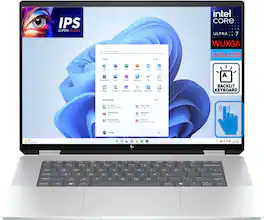 HP - Refurbished Excellent - Envy x360 Business 2-in-1 Laptop 16.0" Touch IPS Display (Intel Core Ultra 7 155U, 16GB LPDDR5, 1TB SSD, Win 11 Home) - Glacier Silver