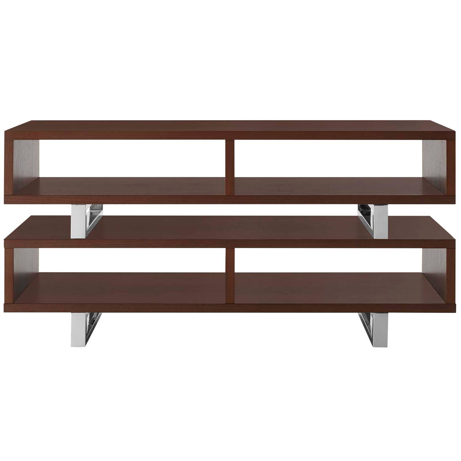 Back. Modway - Amble 47" TV Stand by Modway - Walnut.