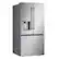 Angle. LG - Standard Depth MAX 24.5 Cu. Ft. Smart French Door Refrigerator with Dual Ice - PrintProof Stainless Steel.