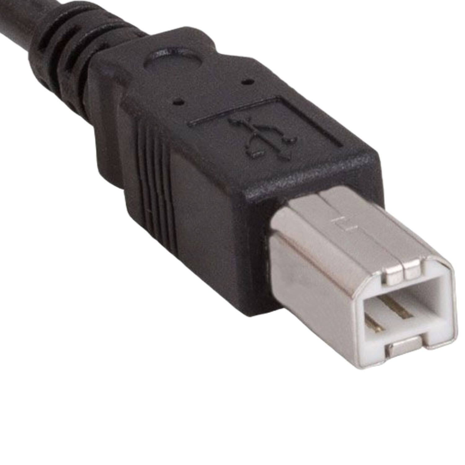 Sanoxy USB A to B Cable High Speed Durable 6 Feet Black - Best Buy
