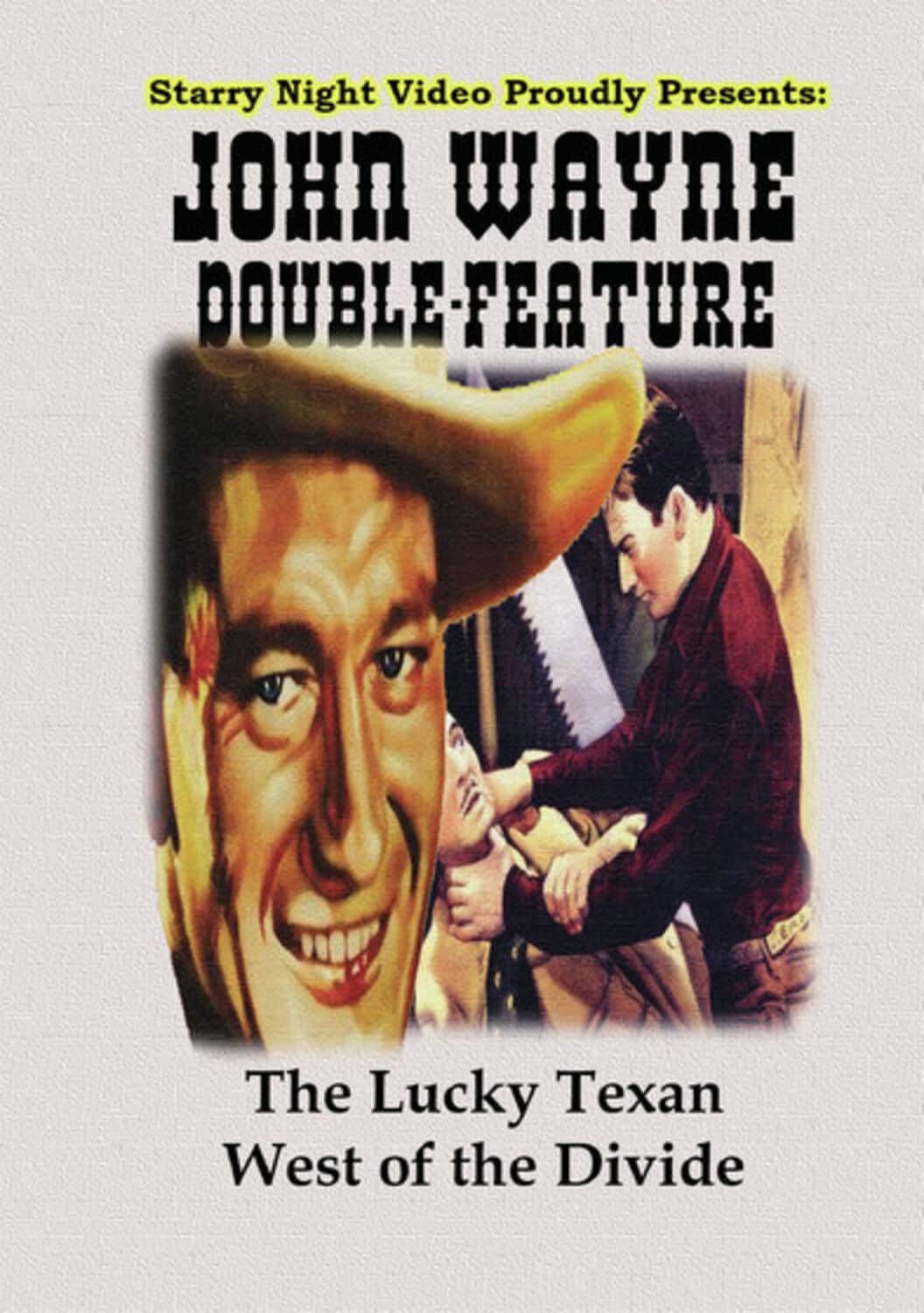 John Wayne Double Feature #04 (The Lucky Texan / West of the Divide)  - DVD