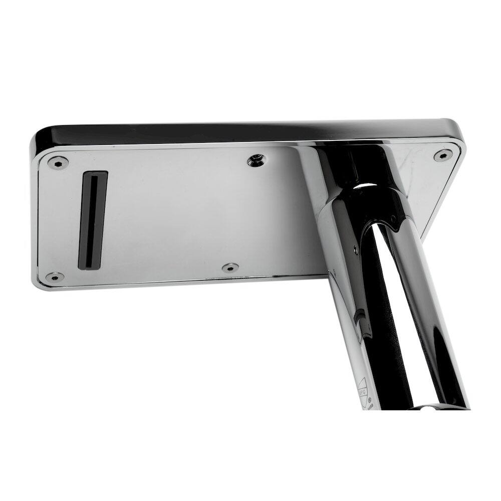 Alt View 1. Alfi - Polished Chrome Two-Handle 8" Widespread Bathroom Faucet - Silver.
