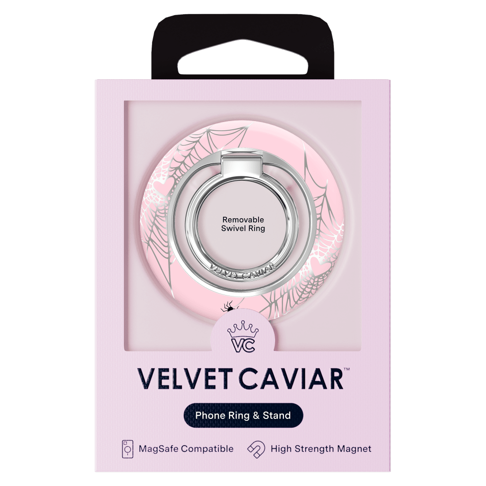 Removable Swivel Ring

VELVET CAVIAR

Phone Ring & Stand

4 MagSafe Compatible

High Strength Magnet