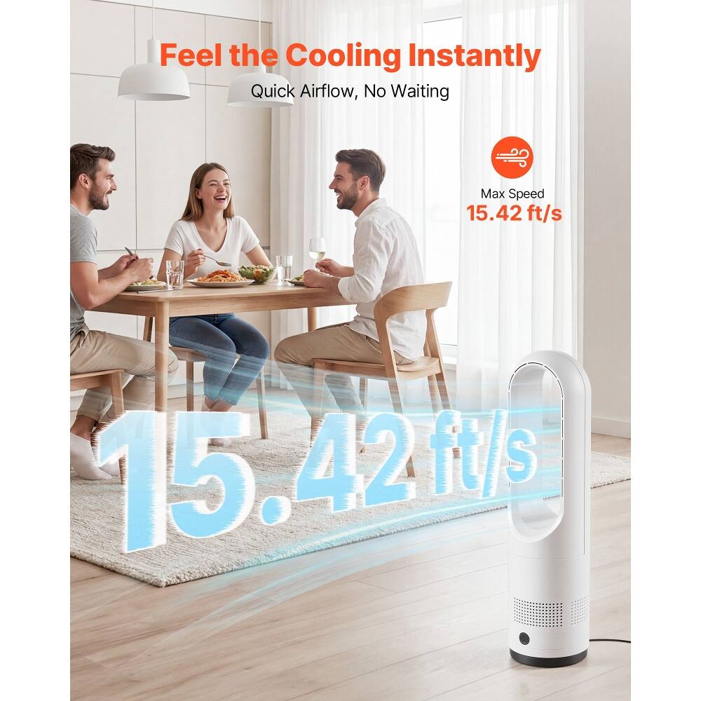 Feel the Cooling Instantly  
Quick Airflow, No Waiting  
Max Speed 15.42 ft/s