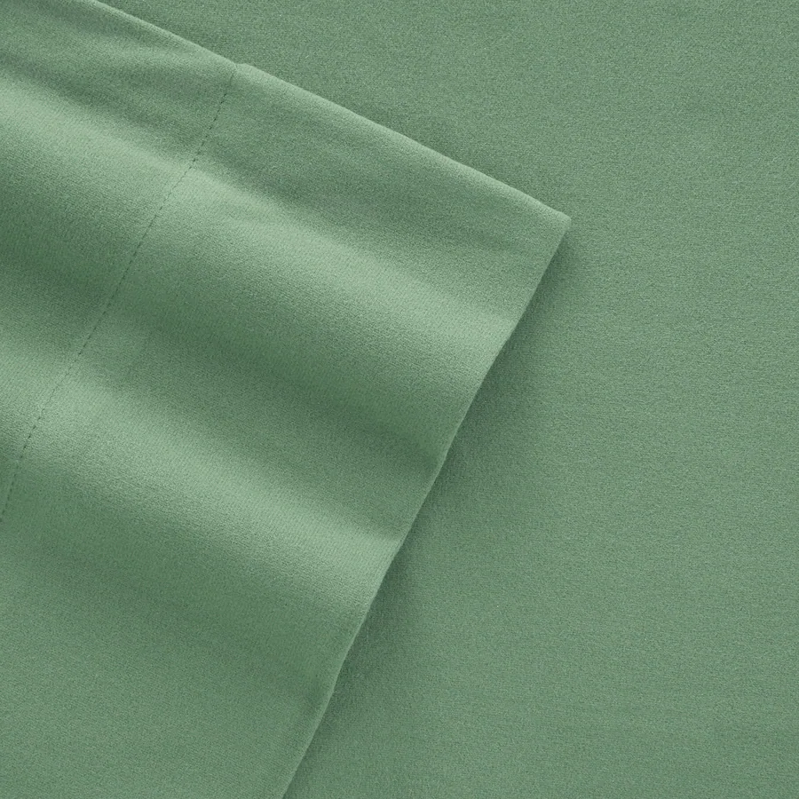 Shavel Home Products Micro Flannel Solid Color Deep Pocket Sheet Set ...