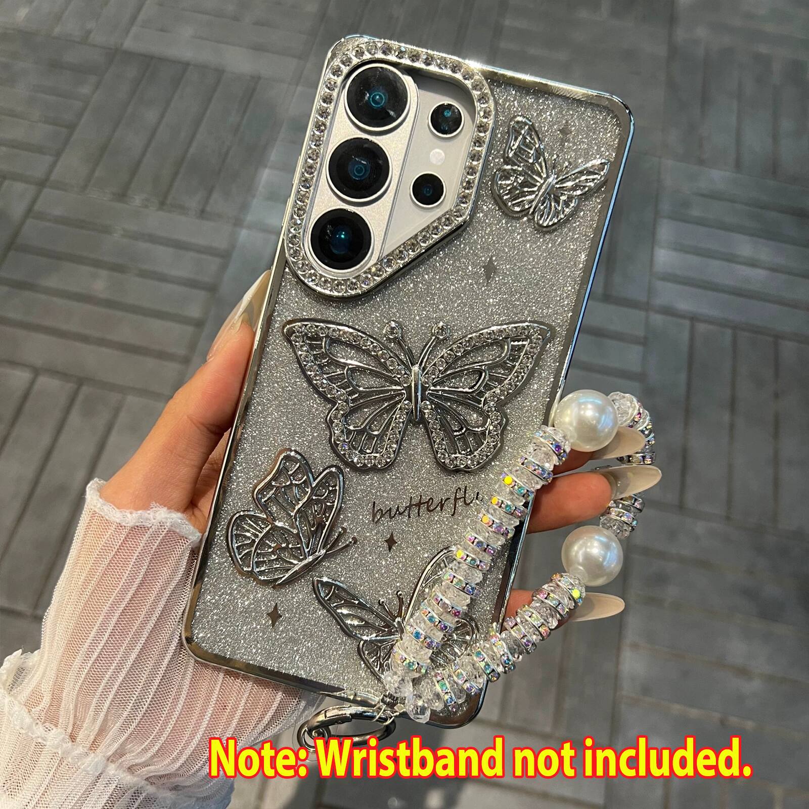 UUCOVER Slim Clear Case for Samsung Galaxy S26 Ultra, 3D Bling ...