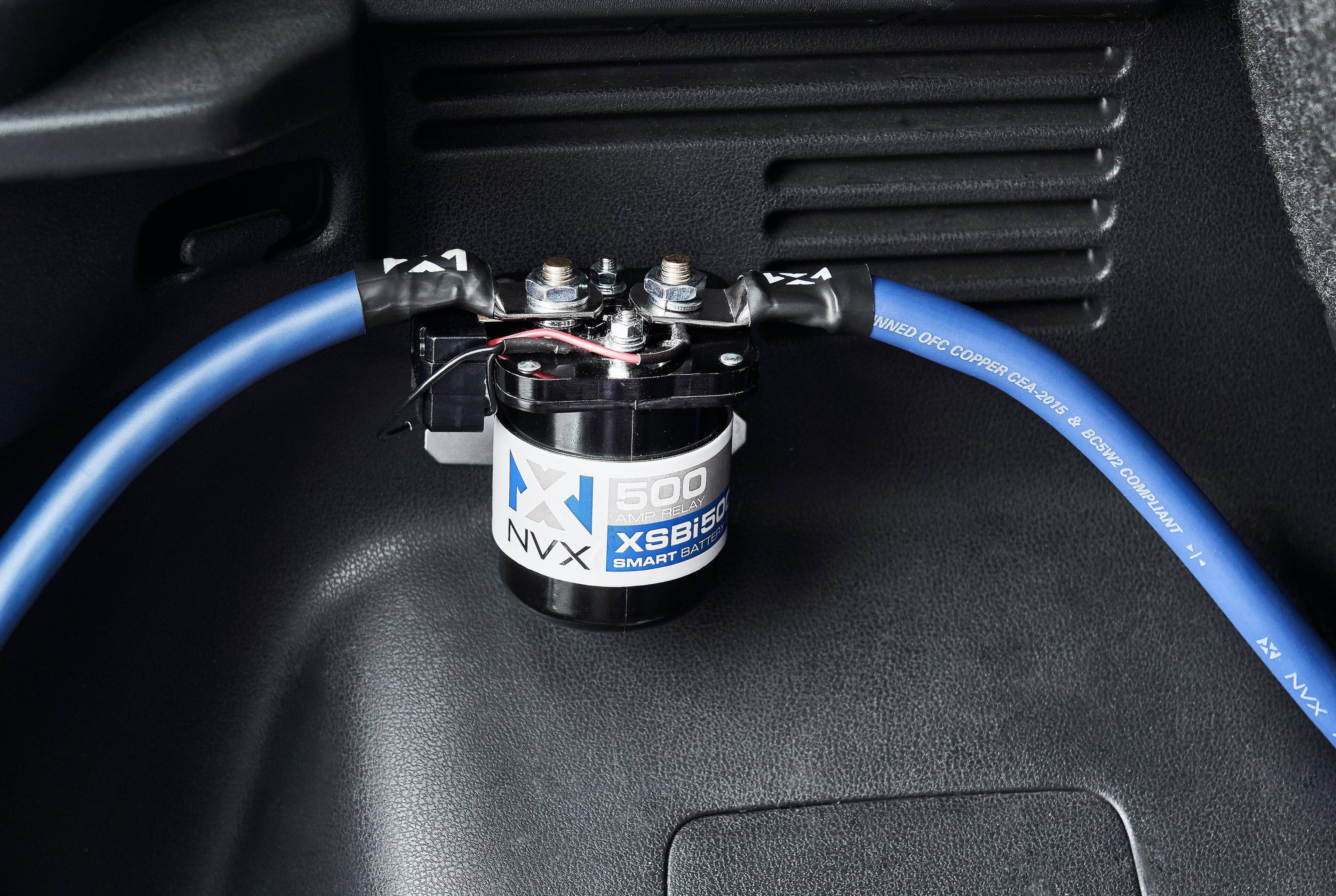F4 NX 500 RELAY AMP NVX XSBi500 SMART BATTER NNED OFC COPPER CEA-2015 & BC5W2 COMPLIANT: VX NVX