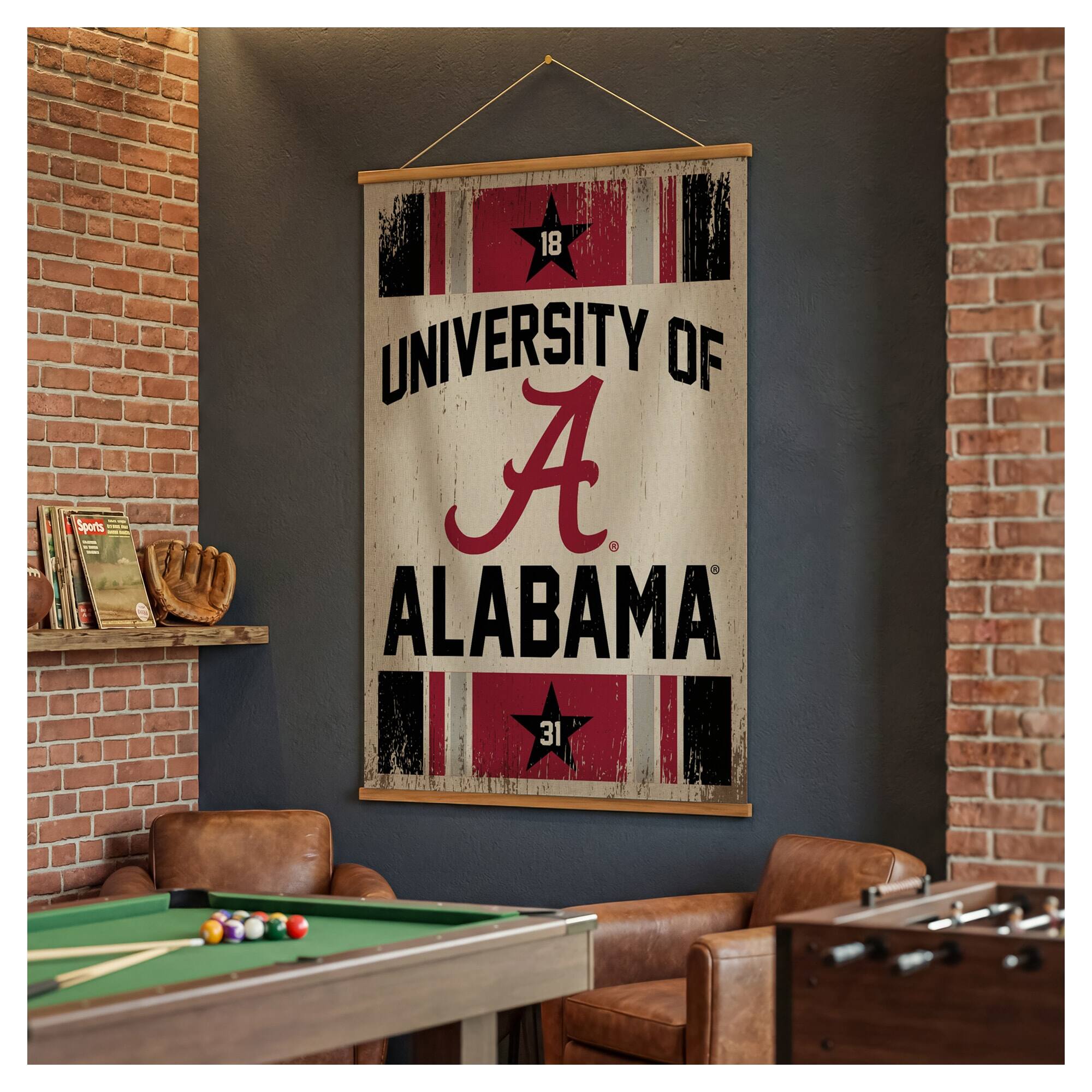 Sports  
18  
UNIVERSITY OF  
A  
ALABAMA  
31