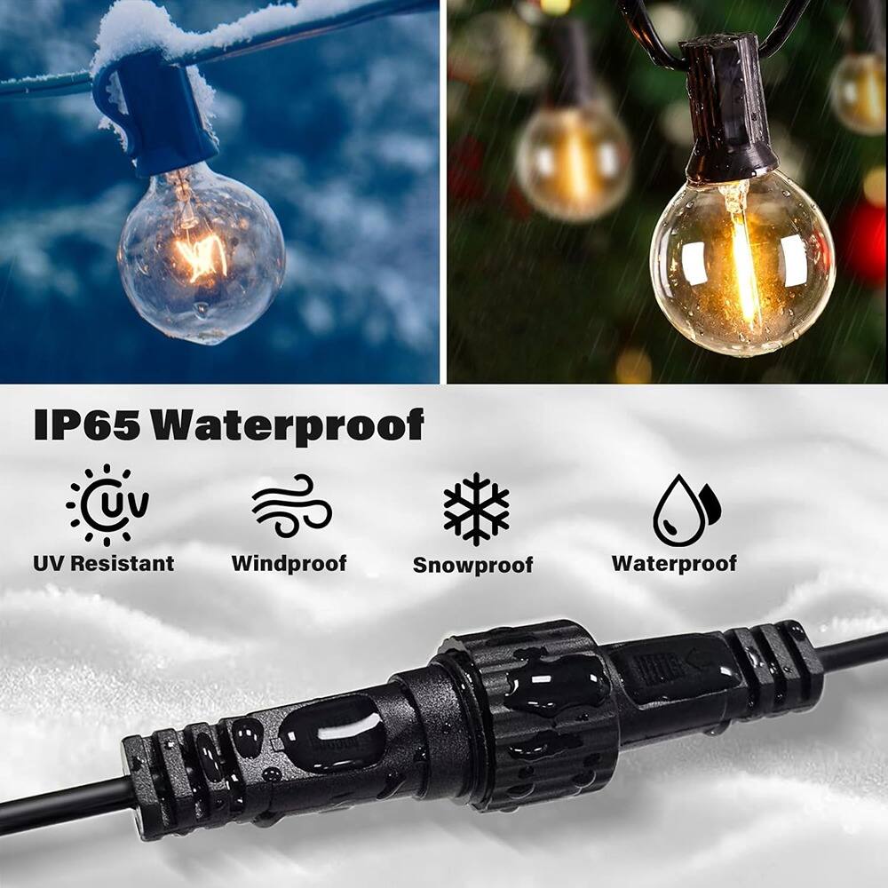 IP65 Waterproof  
UV Resistant  
Windproof  
Snowproof  
Waterproof