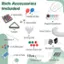 Rich Accessories Included:

1. Billiard Balls
2. Paddles & Balls
3. Soccer Balls
4. Rings & Horseshoes
5. Triangle
6. Poker Card
7. Cue Sticks
8. Bowling Balls
9. Shuffleboard
10. Backgammon Set
11. Hockey Game Set
12. Net & Posts
13. Chess Pieces
14. Checker Set