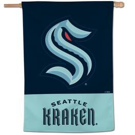 WinCraft - Seattle Kraken 28" x 40" Applique Vertical Banner - Multicolor