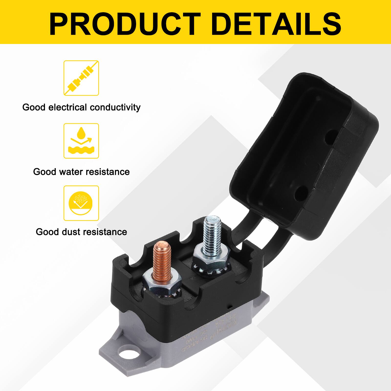PRODUCT DETAILS

- Good electrical conductivity
- Good water resistance
- Good dust resistance