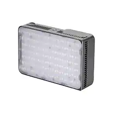 Front. Amaran - amaran Ace 25x Light Kit with Mini Tripod and Light Control Grid - Silver.