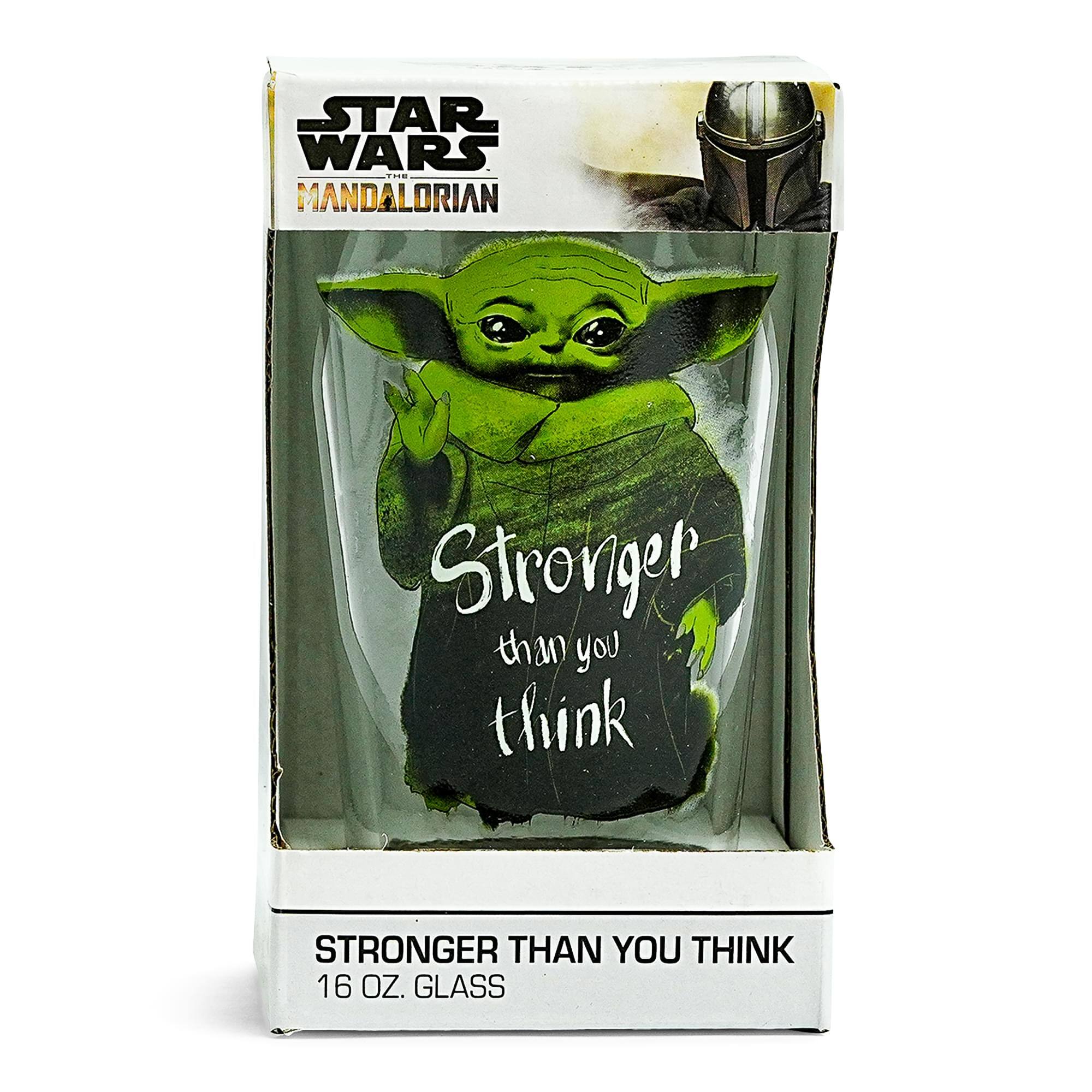 STAR WARS  
THE MANDALORIAN

Stronger than you think

STRONGER THAN YOU THINK

16 OZ. GLASS