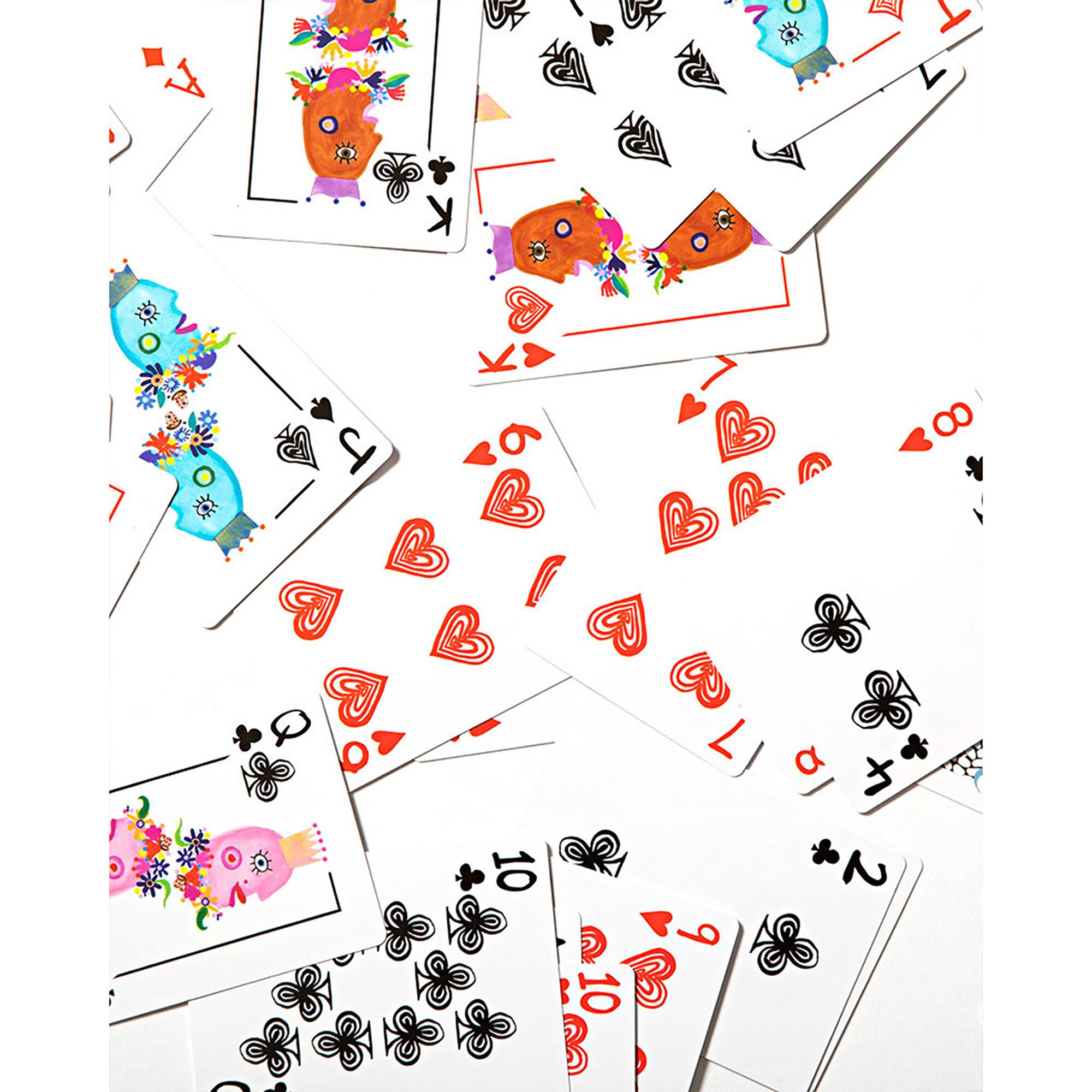 Left. Journey of Something - JOS: Playing Cards - Madeleine Stamer.