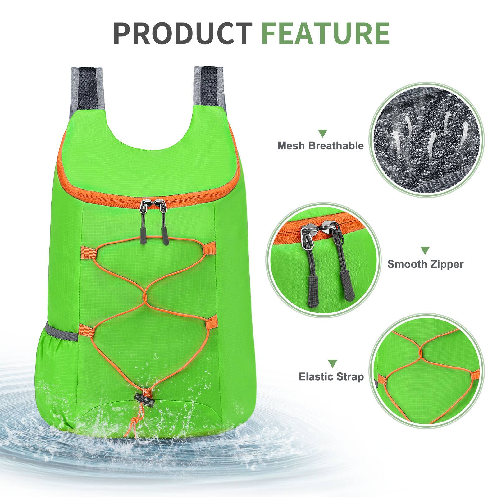 PRODUCT FEATURE

- Mesh Breathable
- Smooth Zipper
- Elastic Strap