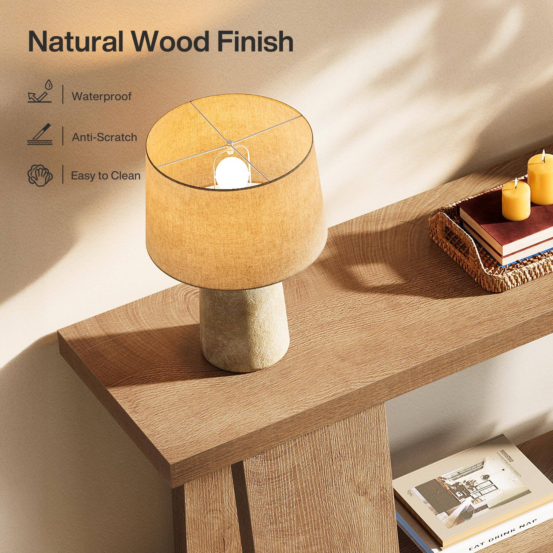 Natural Wood Finish  
Waterproof  
Anti-Scratch  
Easy to Clean  
WORKSTEAD  
EAT DRINK NAP
