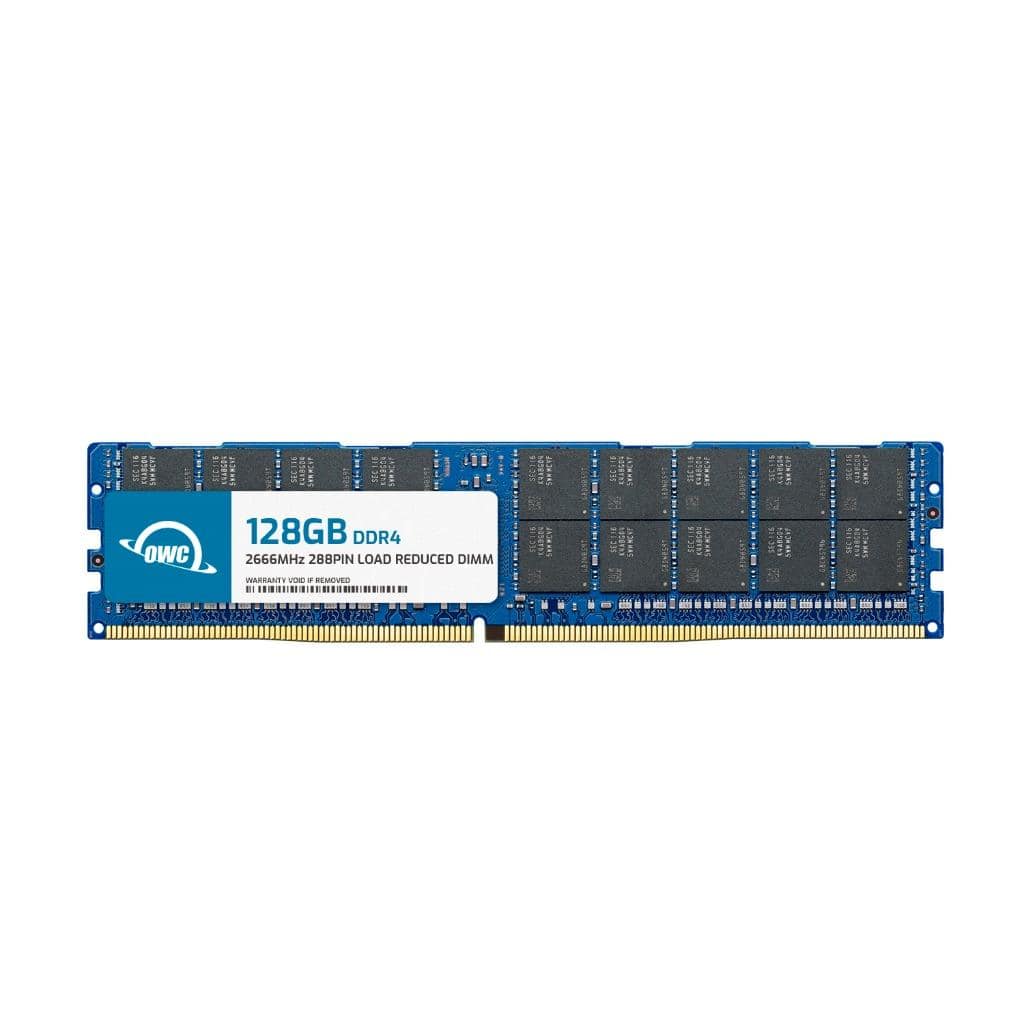 OWC - 128GB Replacement for Crucial CT128G4ZFE426S CT128G4ZFJ426S - ECC LRDIMM DDR4 2666 8Rx4 288p 1.2V CL19 - Black Chips