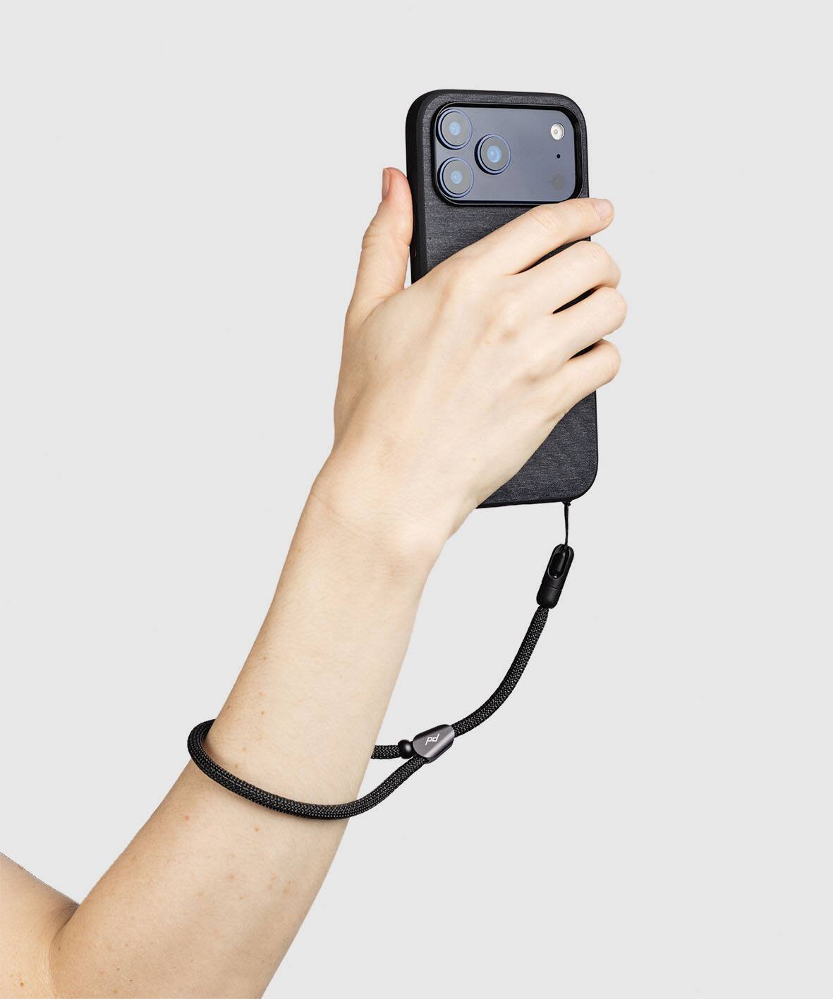 Alt View 1. Peak Design - Mobile Cuff, Black - Black.