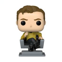 Funko - Pop! Star Trek - Captain Kirk in Chair - Gold