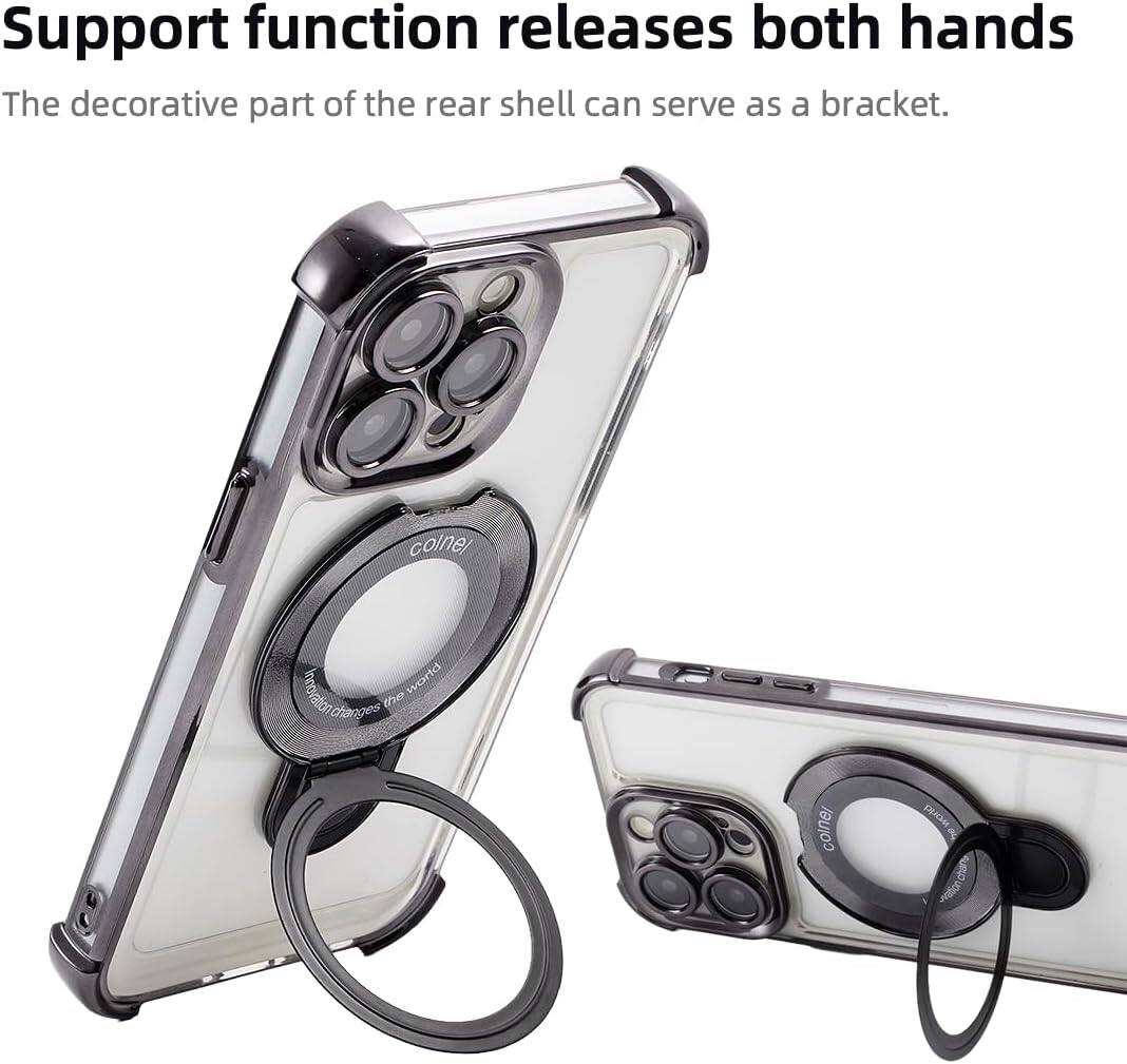Support function releases both hands. The decorative part of the rear shell can serve as a bracket.
