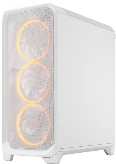 Fractal Design Meshify 3 RGB ATX mATX White Chassis with
