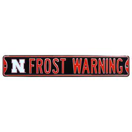 Authentic Street Signs - Nebraska Huskers 6'' x 36'' Steel Street Sign - Multicolor