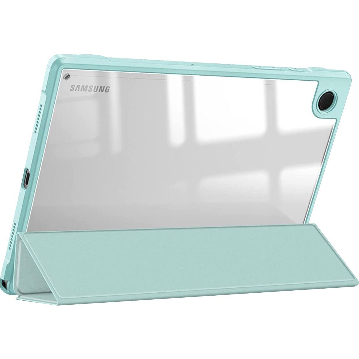 Angle. SaharaCase - Folio Case for Samsung Galaxy Tab A8 - Teal.
