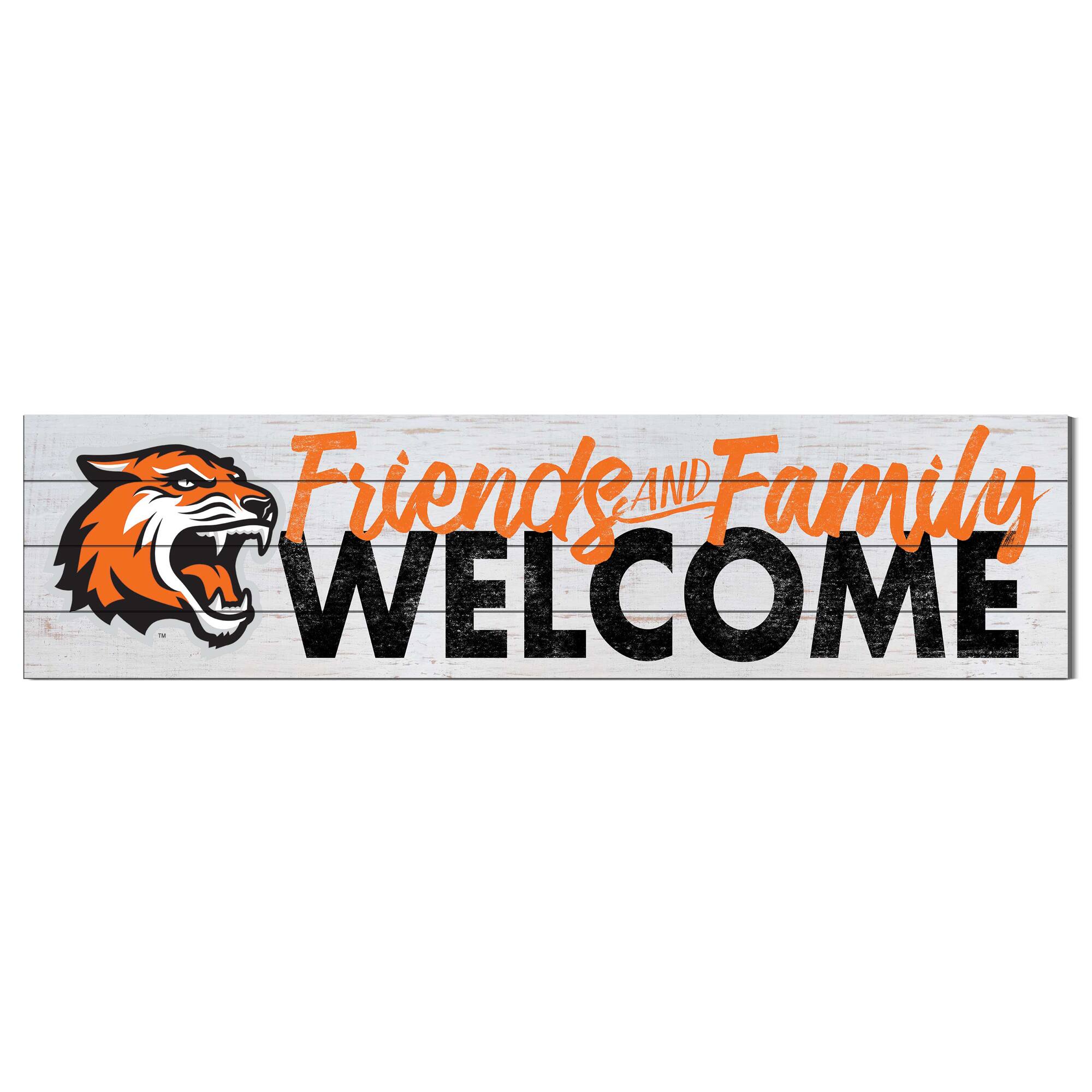 Rochester Institute of Technology Tigers 10'' x 40'' Friends & Family Welcome Sign