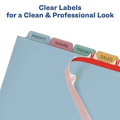 Clear Labels for a Clean & Professional Look

PROFIT SHARE TRENDS SALES