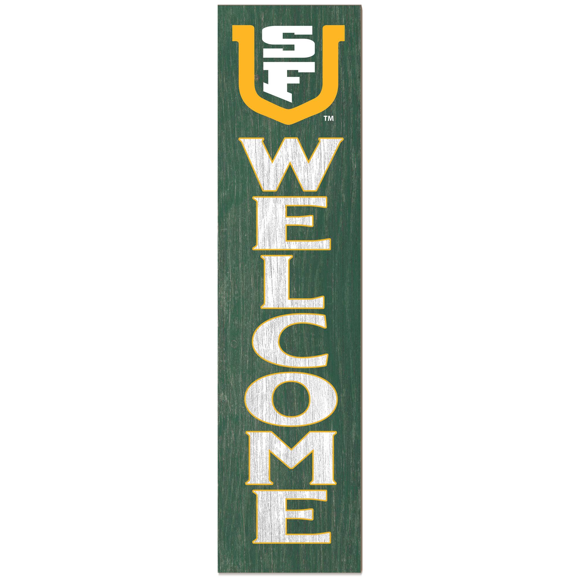 San Francisco Dons 12" x 48" Outdoor Leaner Welcome Sign
