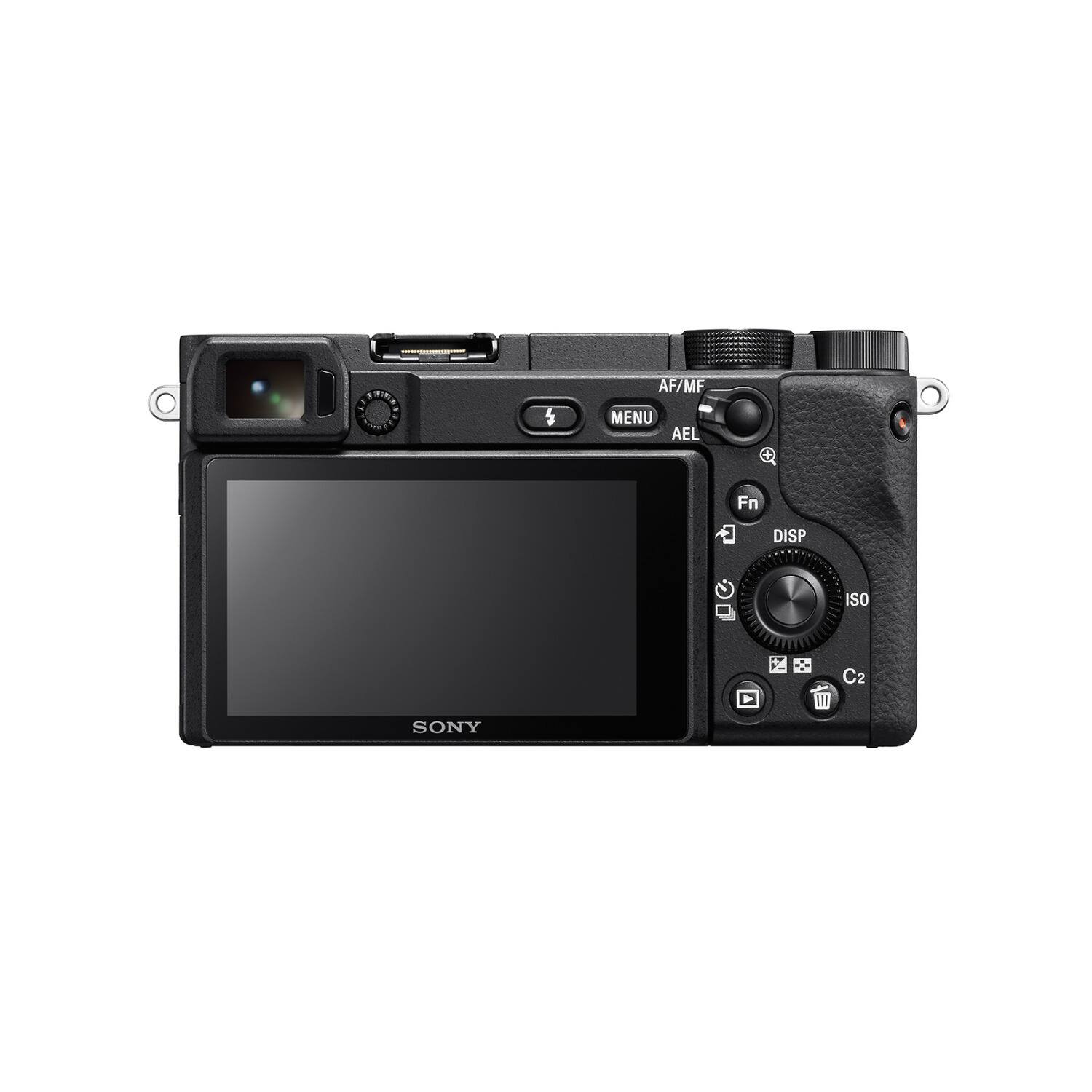 AF/MF, MENU, AEL, Fn, DISP, ISO, C2, SONY