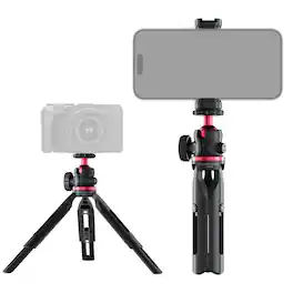 Neewer - Entry-Level Mini Tripod for Camera & Phone - 360° Desk Stand for DSLR, Webcam & Video